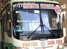 Xe buýt 602: Bến xe Phú Túc – Trường Đại học Nông Lâm