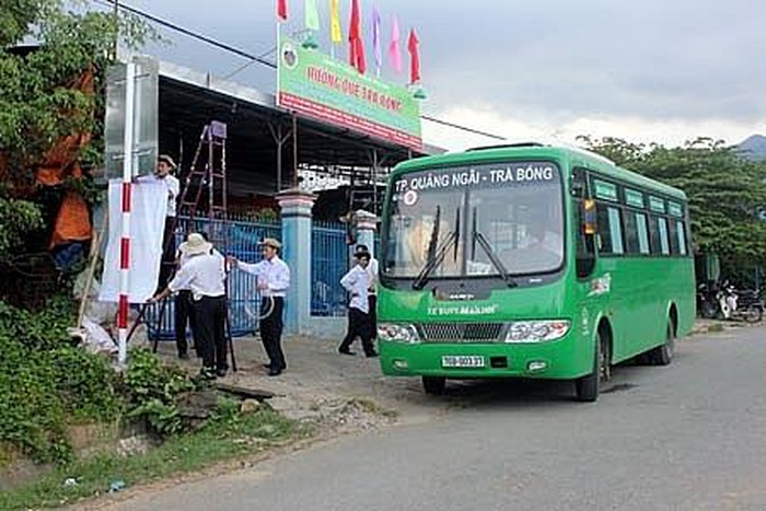 Xe buýt Quảng Ngãi – Trà Bồng