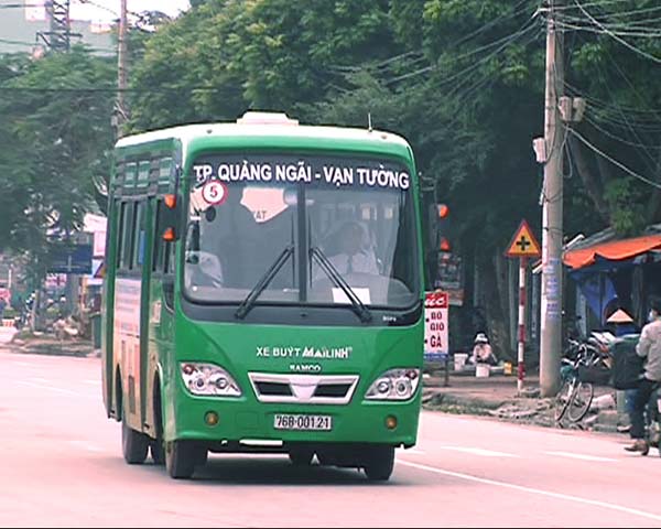 Xe buýt Quảng Ngãi – Vạn Tường