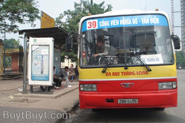 Xe Bus 39: Công Viên Nghĩa Đô - Bệnh Viện Nội Tiết TW - Hà Nội