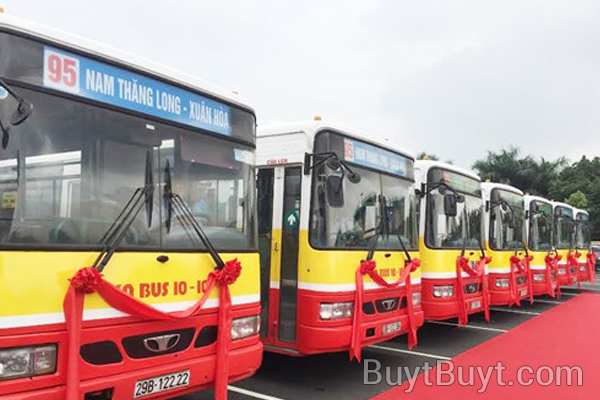 Xe bus 95 Nam Thăng Long