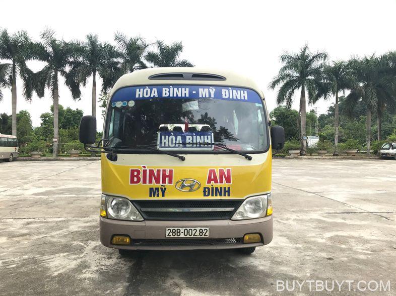 Xe Nhà xe Bình An đi Hòa Bình