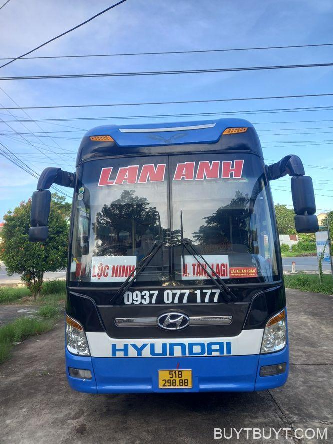 Xe Xe Lan Anh - Điện thoại đặt vé Bình Dương - Sài Gòn - Nha Trang