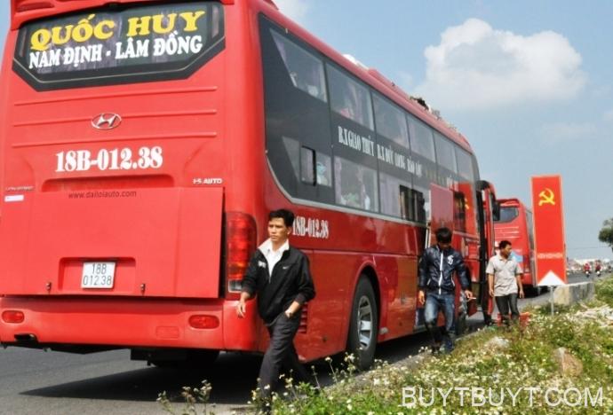 Xe Xe Quốc Huy - Lịch xuất bến - Giá vé xe Nam Định Lâm Đồng Sài Gòn