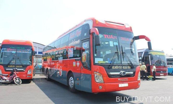 Xe Xe Tuấn Nga - Lịch trình và số điện thoại đặt vé đi Rạch Giá Kiên Giang